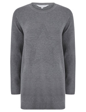 ANTHRACITE STAR KNIT LOUNGEWEAR SET