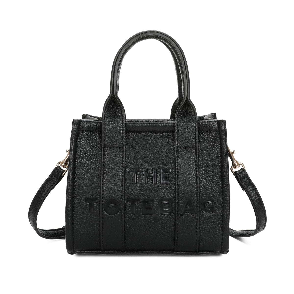 BLACK SMALL TOTE BAG