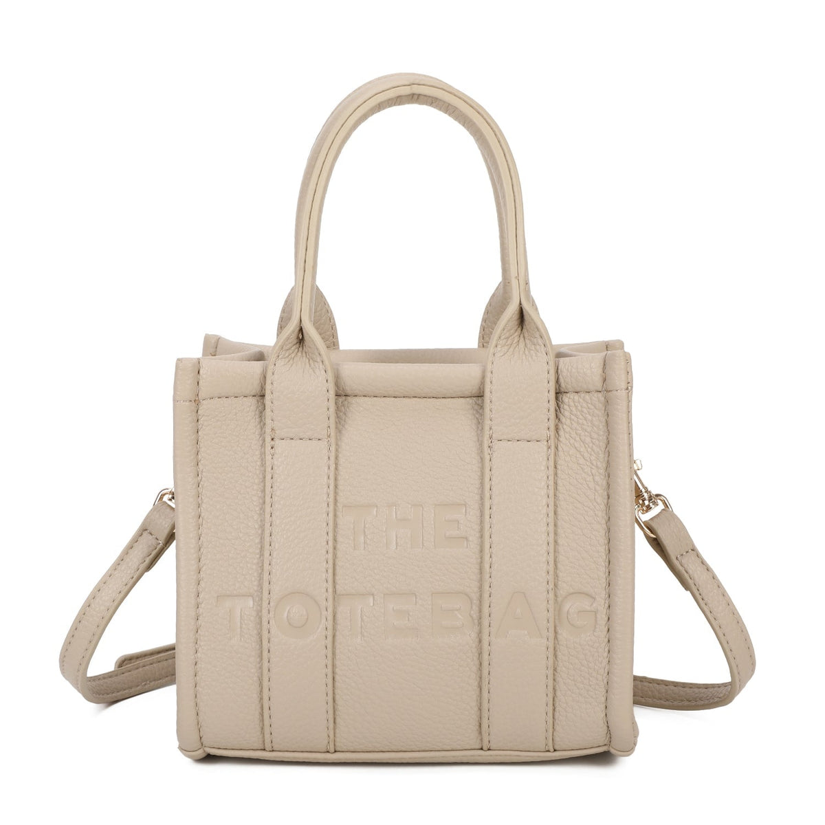LIGHT BEIGE SMALL TOTE BAG