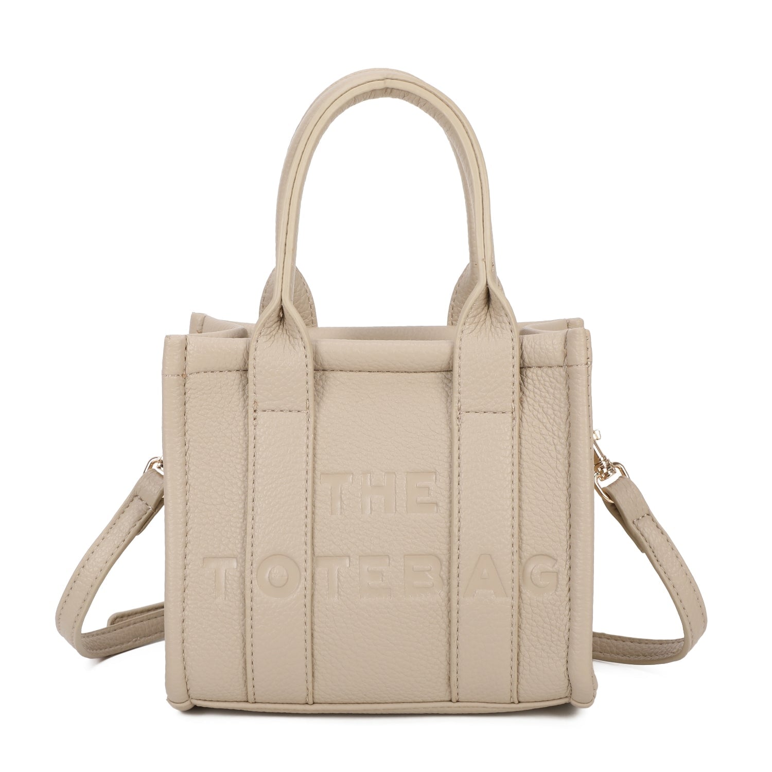 LIGHT BEIGE SMALL TOTE BAG