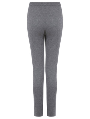 ANTHRACITE STAR KNIT LOUNGEWEAR SET