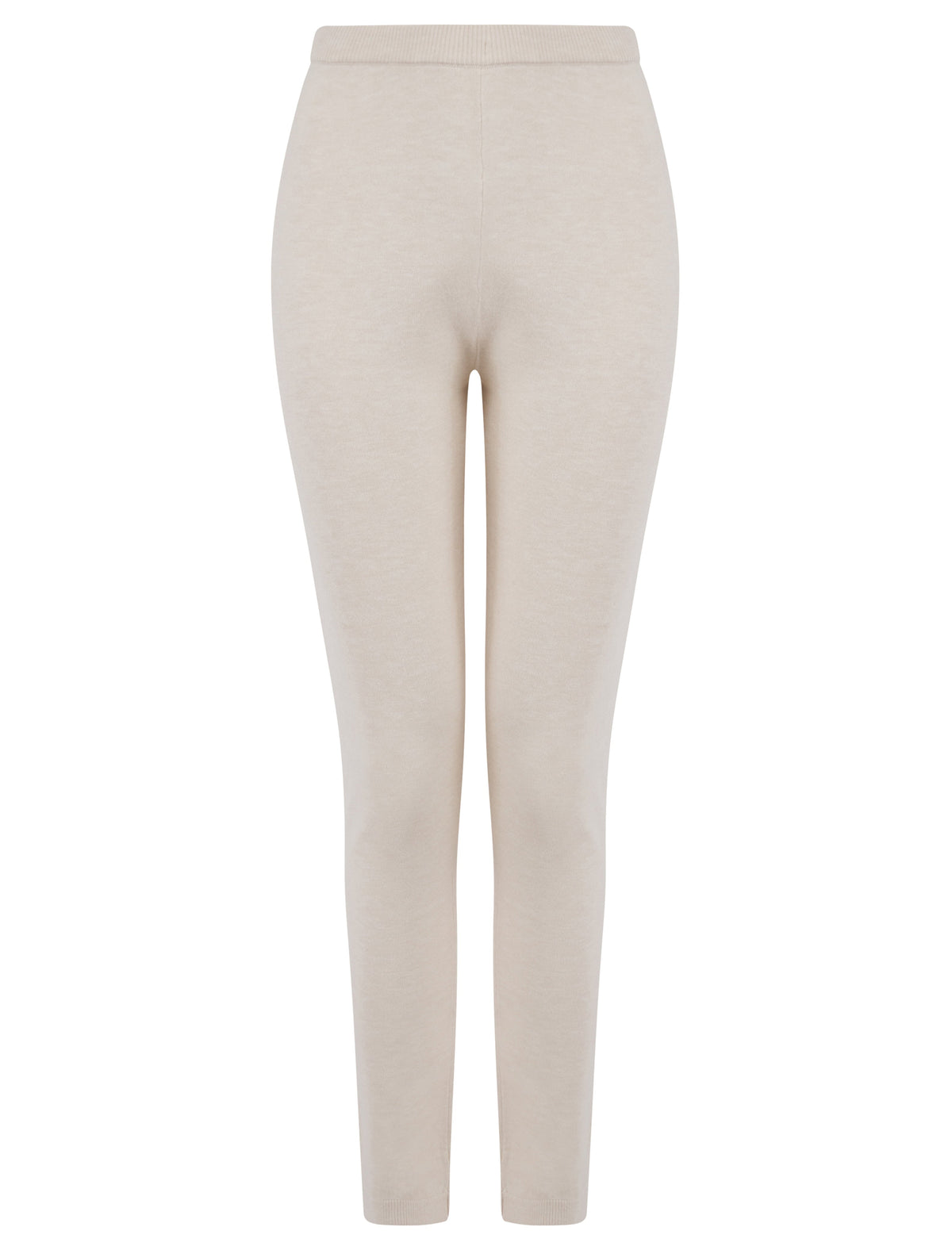 BEIGE STAR KNIT LOUNGEWEAR SET