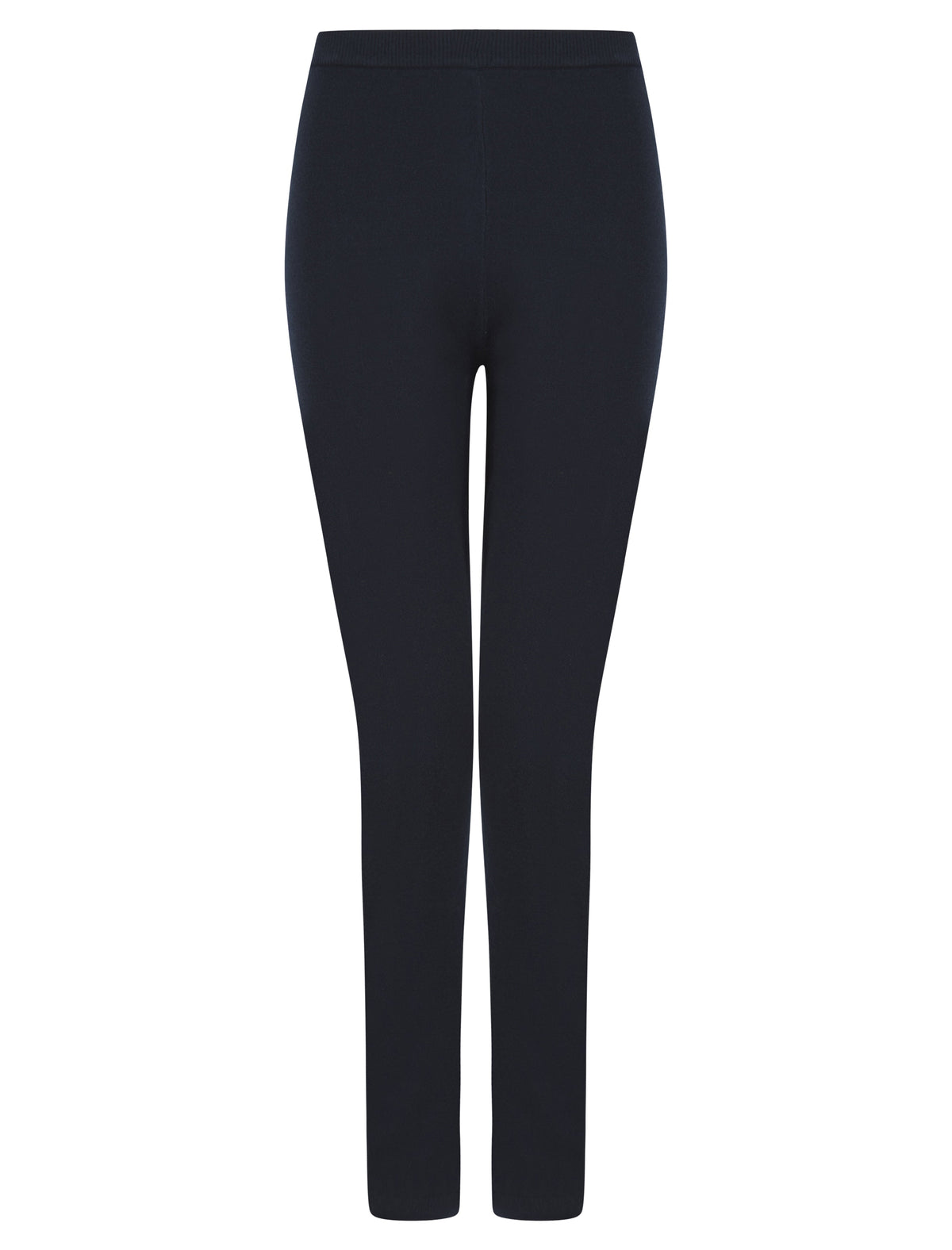 NAVY HOODED TWO POCKET KNITTED LOUNGEWEAR SET