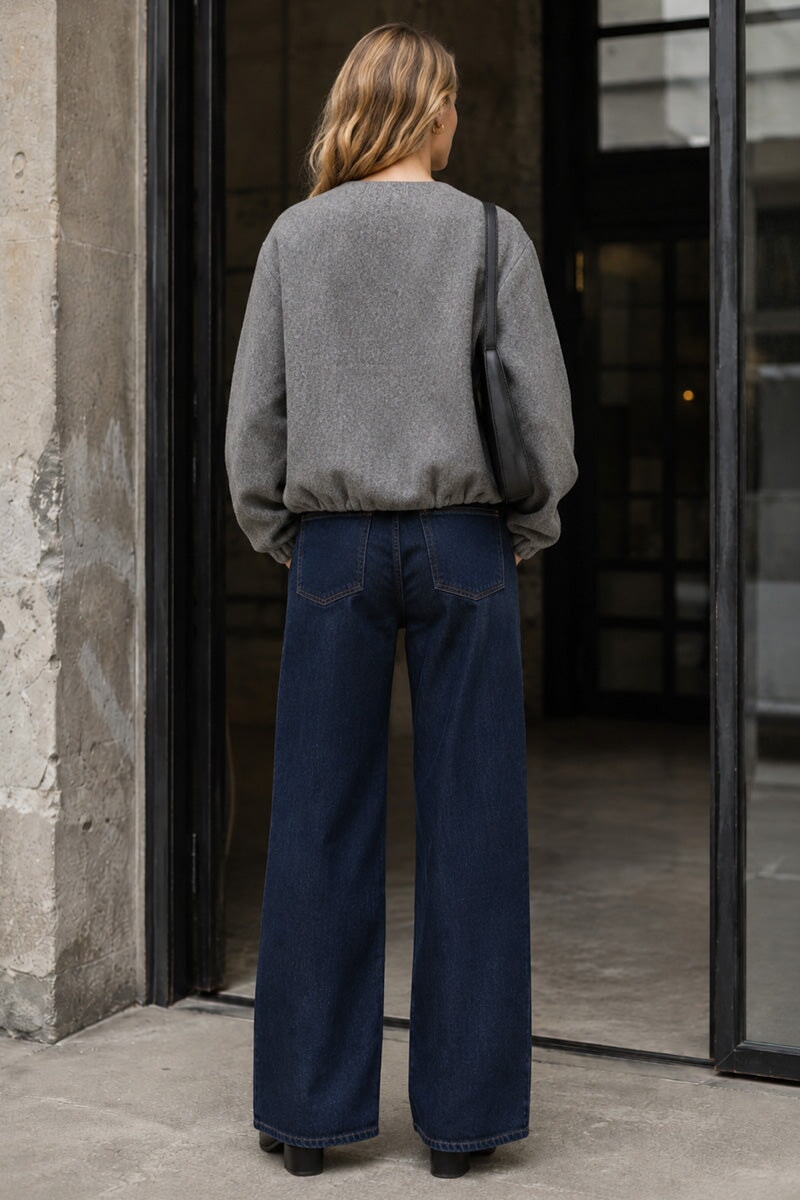 GREY SOFT BOMBER JACKET