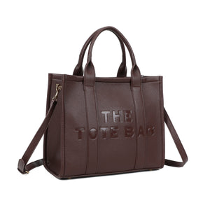 CHOCOLATE LARGE TOTE BAG