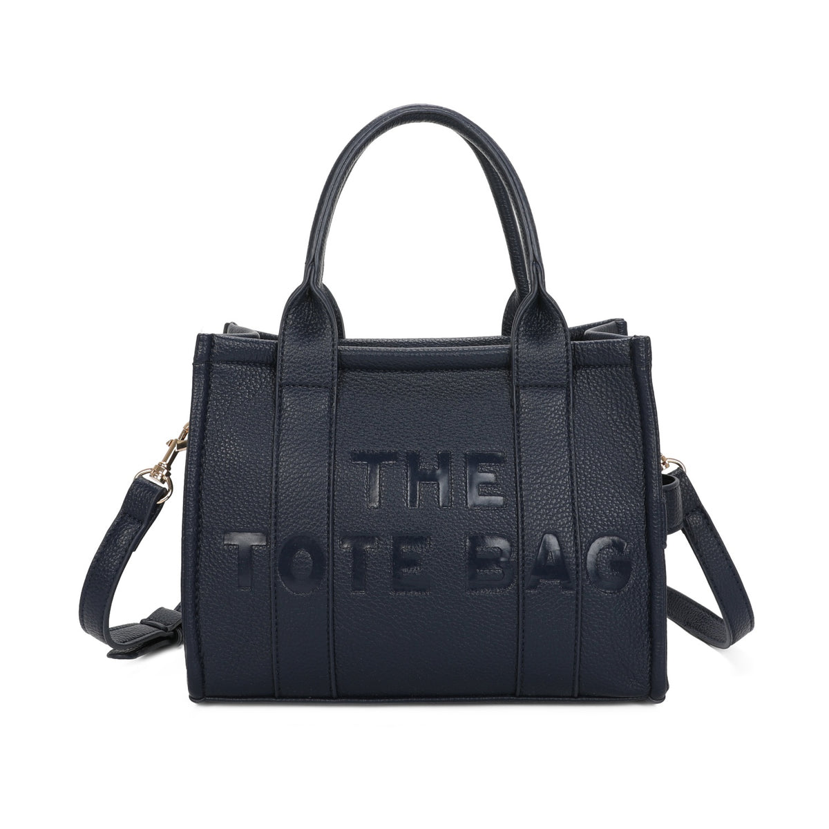NAVY MEDIUM TOTE BAG